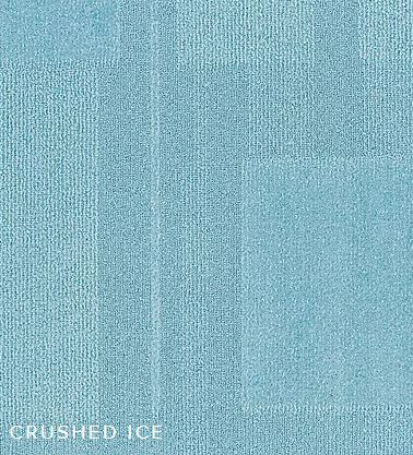 patterned, blue carpet tile sample of the PENTLAND range  on sale at Concord Floors.